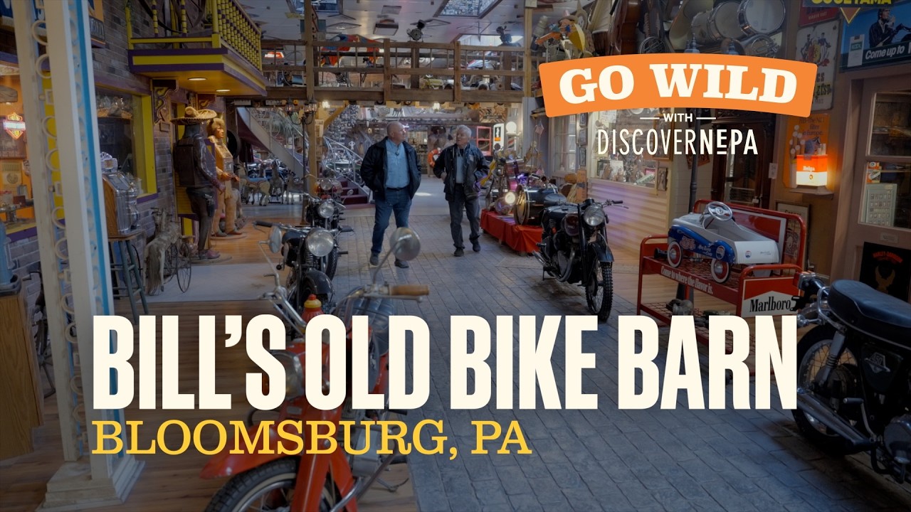 GO WILD with DiscoverNEPA | Bill's Old Bike Barn