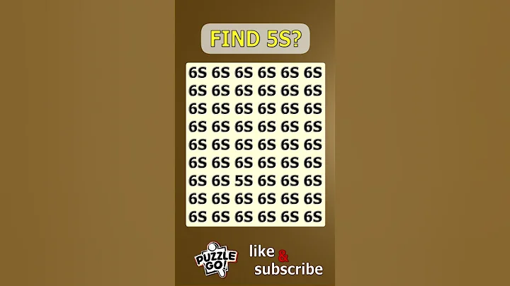 Tell me where 5S | Math Puzzle #shorts #different #puzzles #opticalillusion