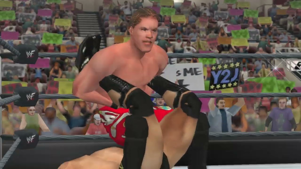 WWE Classic Match Replays: Y2J vs The Rock - Royal Rumble 2002 (SYM PCSX2 Mod)