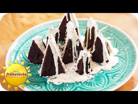 Lynns schokoladiger Winterwald - süßer Weihnachtssnack | SAT.1 Frühstücksfernsehen
