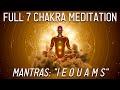 Balancing  awakening all 7 chakras full guided meditation