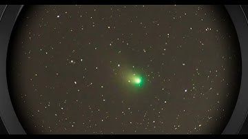 I recorded a timelapse of a COMET  4 hours of movement for C/2022 E3 (ZTF) #shorts #comettimelapse