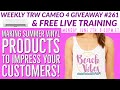 Making Summer Products with ColorSpark Vinyl | Live $300 Cameo Giveaway