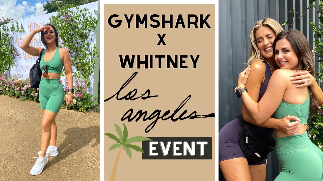 COME TO THE MAGICAL GYMSHARK x WHITNEY LA EVENT WITH ME!