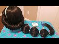 DIY EASY Princess Jasmine Cosplay Wig