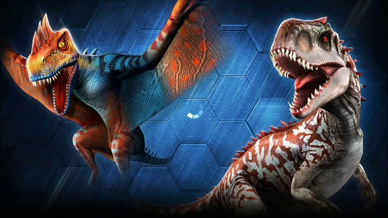 Динозавры jurassic game