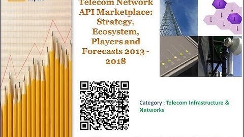 MarketResearchReports.com: Telecom Network API Market - A $157 Billion Opportunity
