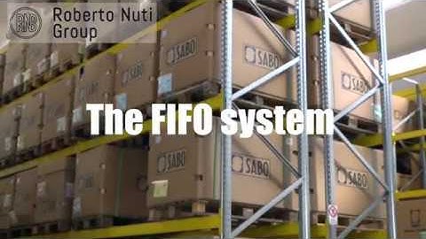 The Fifo system for the warehouse of Roberto Nuti Group