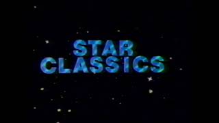 STAR CLASSICS VHS Intro Bumper RARE