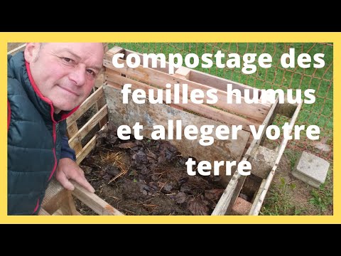 Vidéo: Compostage des feuilles - Comment composter les feuilles