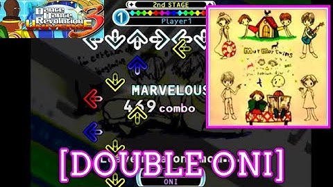 【DDR UNIVERSE 3】 murmur twins / yu_tokiwa.djw [DOUBLE ONI] 譜面確認 Play