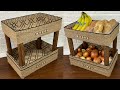 Diy Jute Organizer/ Diy Rope Organizer/ Kitchen Organizer Diy/ Burlap Organizer/ منظم مطبخ بالخيش