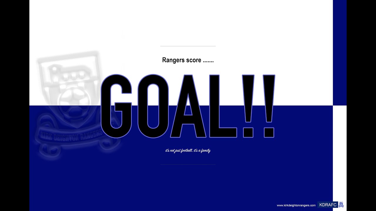 George Widdows Goal v Featherstone Colliery