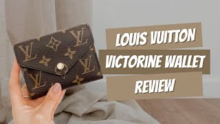 LOUIS VUITTON VICTORINE WALLET REVIEW 