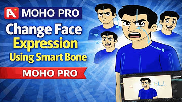 Multiple Face Expressions Using Smart Bones & Masking | Moho Pro Tutorial