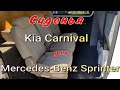Сиденья от Kia Carnival в Mercedes-Benz Sprinter