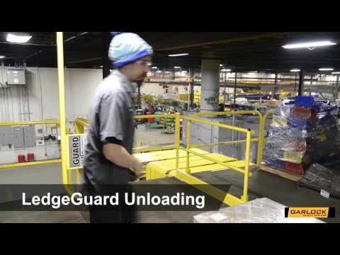 Mezzanine Safety Gate: LedgeGuard (Feature Video)