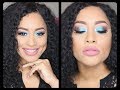 Video petición/ Maquillaje pliegue cortado con glitter