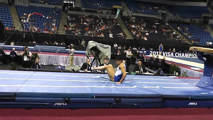 Joseph Peters - Vault - 2012 Visa Championships - ...