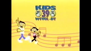 Video thumbnail of "PBS Kids Station ID - Dancing (2008 WFWA-DT2)"