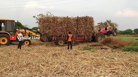 Mahindra Arjun 555 Di Sugarcane Tractor Stuck In Mud Recover By Jcb 3dx | Stuck In Mud | Arjun Lover