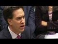 Ed miliband attacks david cameron over andrew mitchell at pmqs