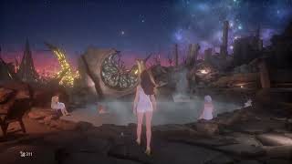 Bathing with the Revenant - Code Vein (PS5) 🎧 (relaxing, splashing)