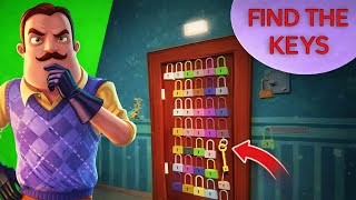 Find The Keys 2 - Hello Neighbor (No Commentary)