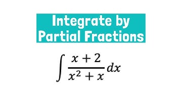 Integrate by Partial Fractions - Product of Two Distinct Linear Factors in Dominator Ex 2 | (Ali BA)