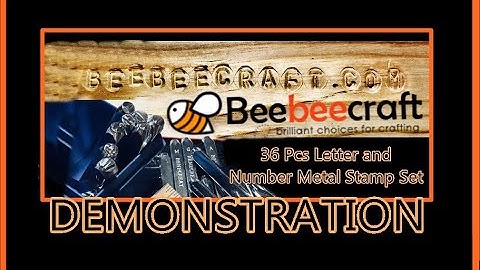 MY DEMONSTRATION OF BEEBEECRAFT METAL STAMPS
