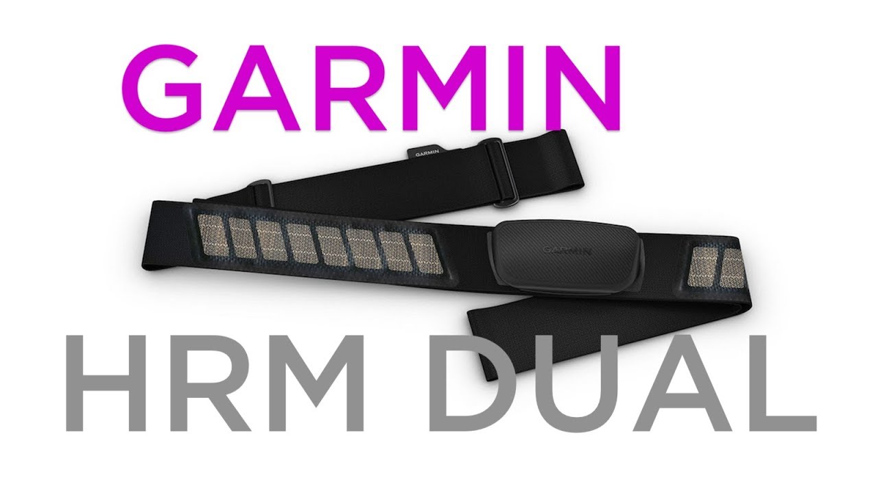 GARMIN Ceinture cardio HRM-Dual ANT+ Bluetooth