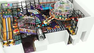 Zhuhai Huanyucheng Kids indoor playground design slides playground soft play area! screenshot 3