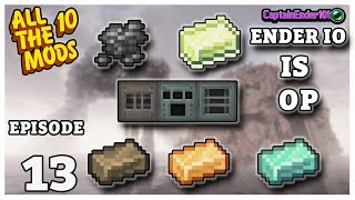 ATM 10 | Exploring Into Ender IO for Base Upgrades (Episode 13)