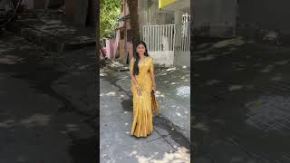 Draping Done Happy Customer Feedback #Sidvisareedrapist #sareeprepleatingandfolding #prepleating