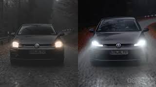 H7-LED im VW-Golf-7-Abblendlicht - von OSRAM und PHILIPS