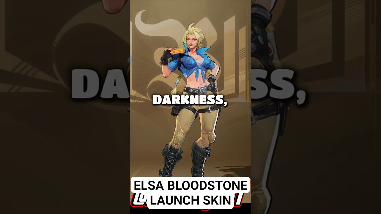 Elsa Bloodstone Launch Skin in Marvel Rivals 😳