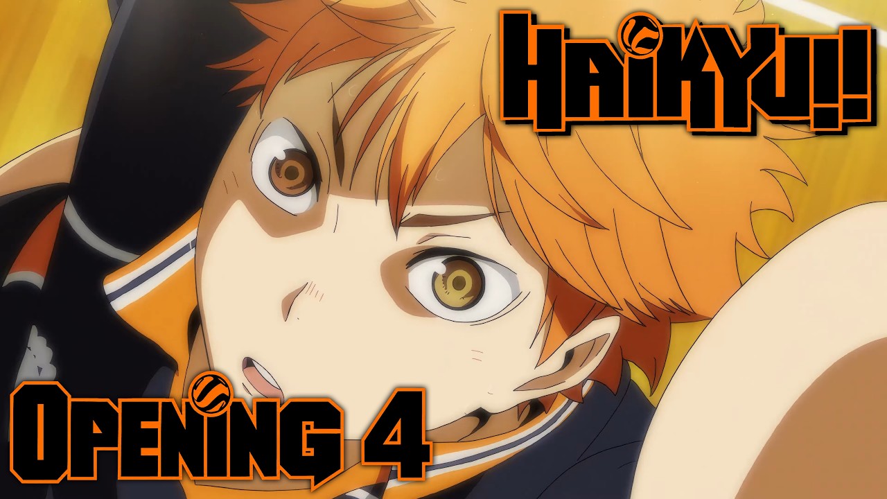 Haikyuu!! | Opening 4 - FLY HIGH!! | 4K Creditless