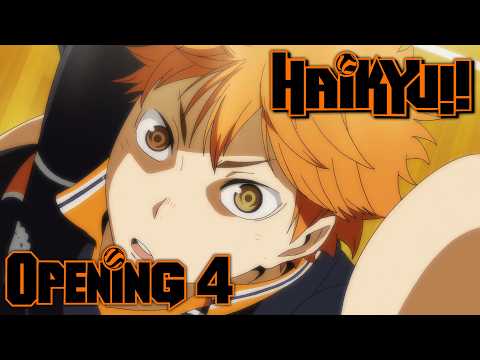 Haikyuu!! | Opening 4 - FLY HIGH!! | 4K Creditless