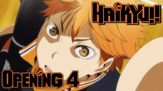 Haikyuu!! | Opening 4 - FLY HIGH!! | 4K Creditless