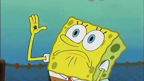 Spongebob Squarepants - Pebble Stuck In Hand
