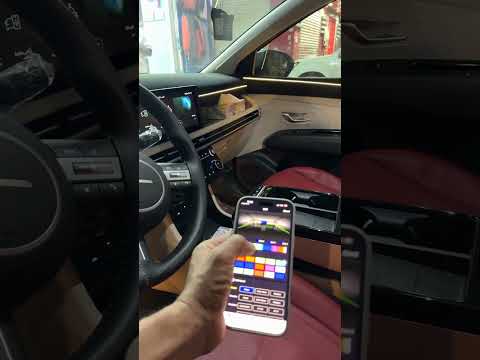 تركيب لد داخلي على سيارة توسان 2025 توسان Tucson هونداي Led ت 0500880246