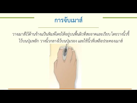 วิทยาการคำนวณ ป.1 การใช้เมาส์