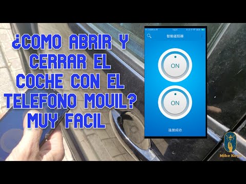 Video: Cómo Abrir El Coche Con Tu Teléfono