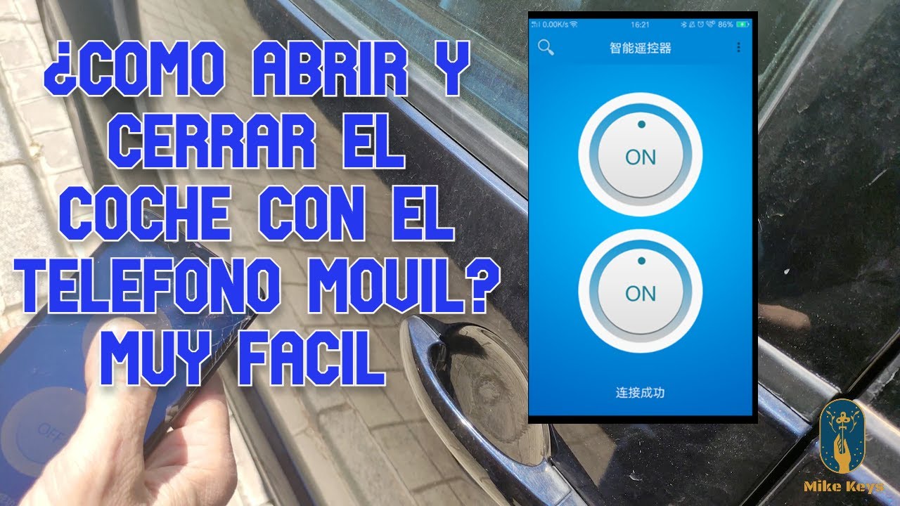 Abrir el coche sin llave con teléfono📱 móvil !! Fácil abre tu 🚗 carro Abrir el coche sin llave con teléfono📱 móvil !! Fácil abre tu 🚗 carro