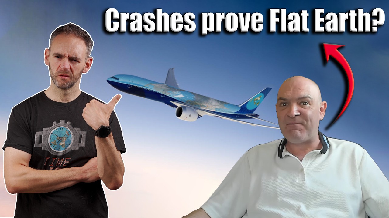 Flat Earther's outlandish claim about airplanes