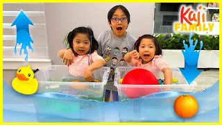sink or float challenge easy diy science experiments for kids