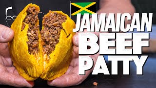 ONE OF THE BEST THINGS WE'VE EVER MADE  THE JAMAICAN BEEF PATTY! | SAM THE COOKING GUY