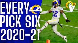 Every Rams Pick Six of 2020-21 | HD