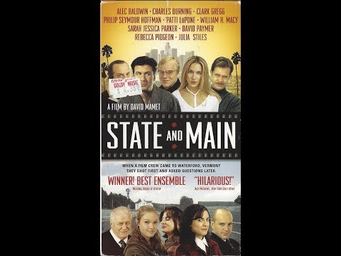 Opening to State and Main (2000) - Canadian VHS Release