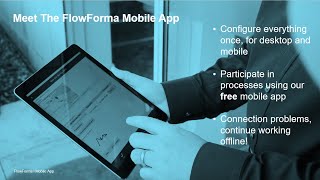 FlowForma Process Automation - Mobile App Demonstration